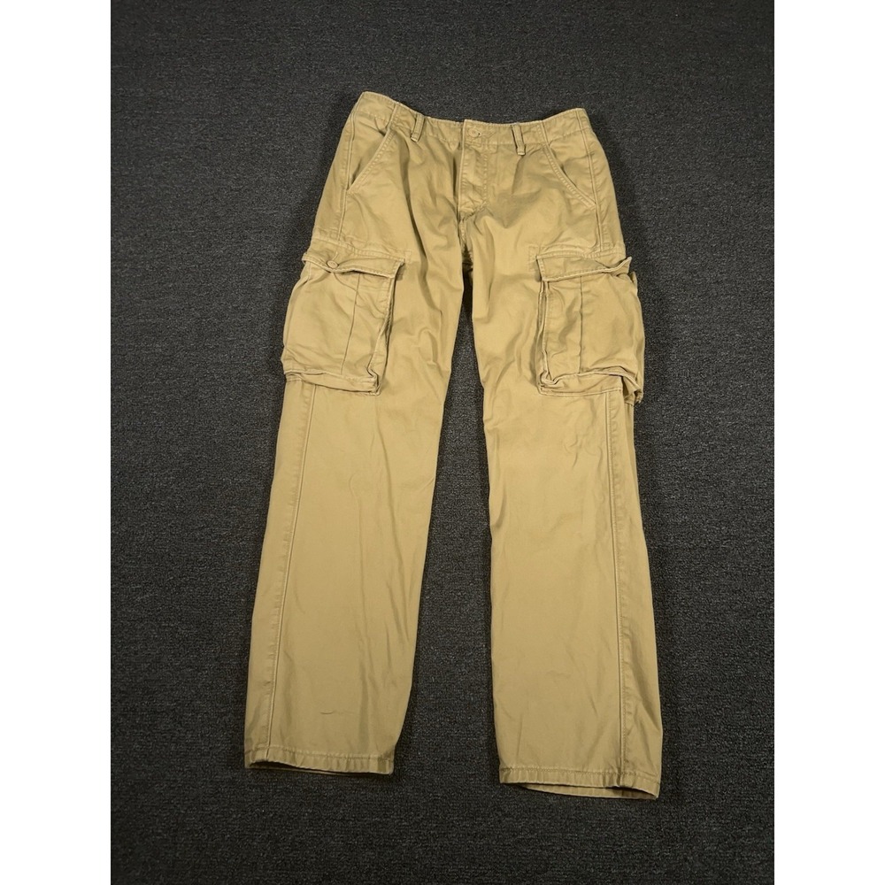 Levi's Cargo Pants Men's 28x30 (Fits 30x29) Beige Utility Straight Leg